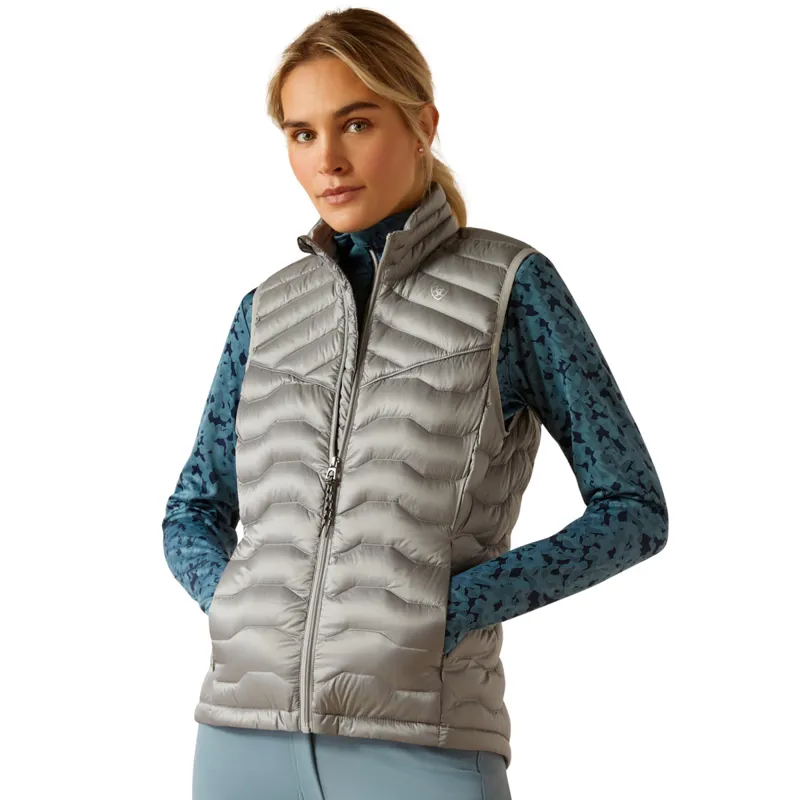 Ariat Women's Ideal Down Vest - Iridescent Ultimate Grey