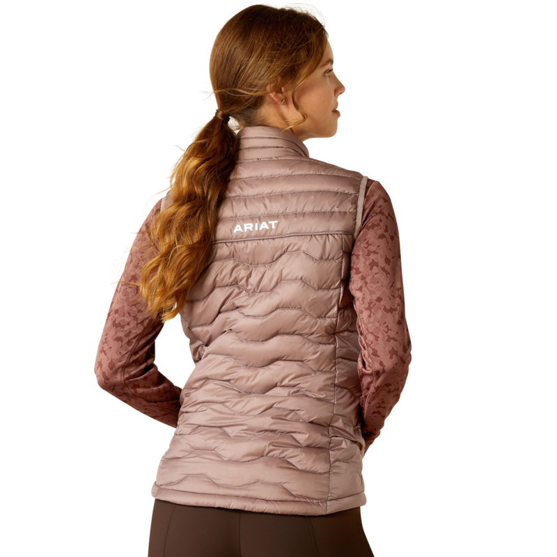Ariat Women's Ideal Down Vest - Purple Dove-1