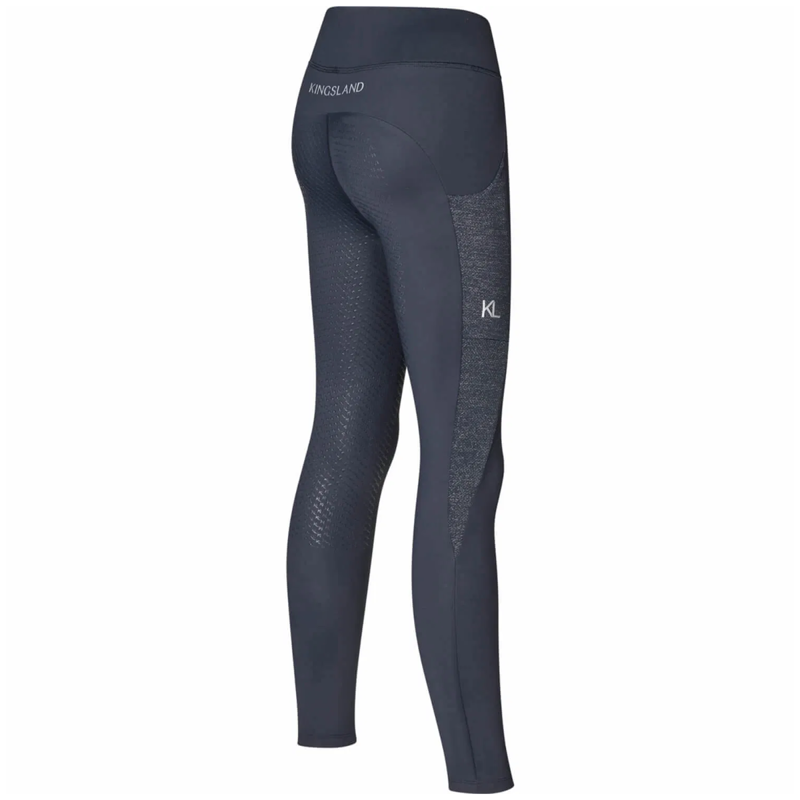 Kingsland KLValerie Ladies F-Grip Tights - Navy-1