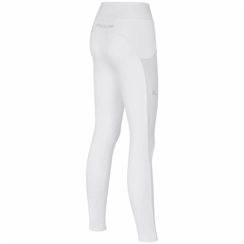 Kingsland KLValerie Ladies F-Grip Tights - White-1