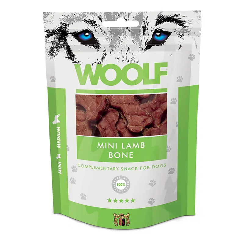 Woolf Mini Lamb Bone Dog Treats - 100g