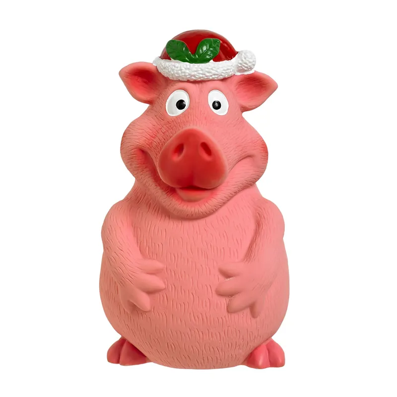 Good Boy Smiley Christmas Pig