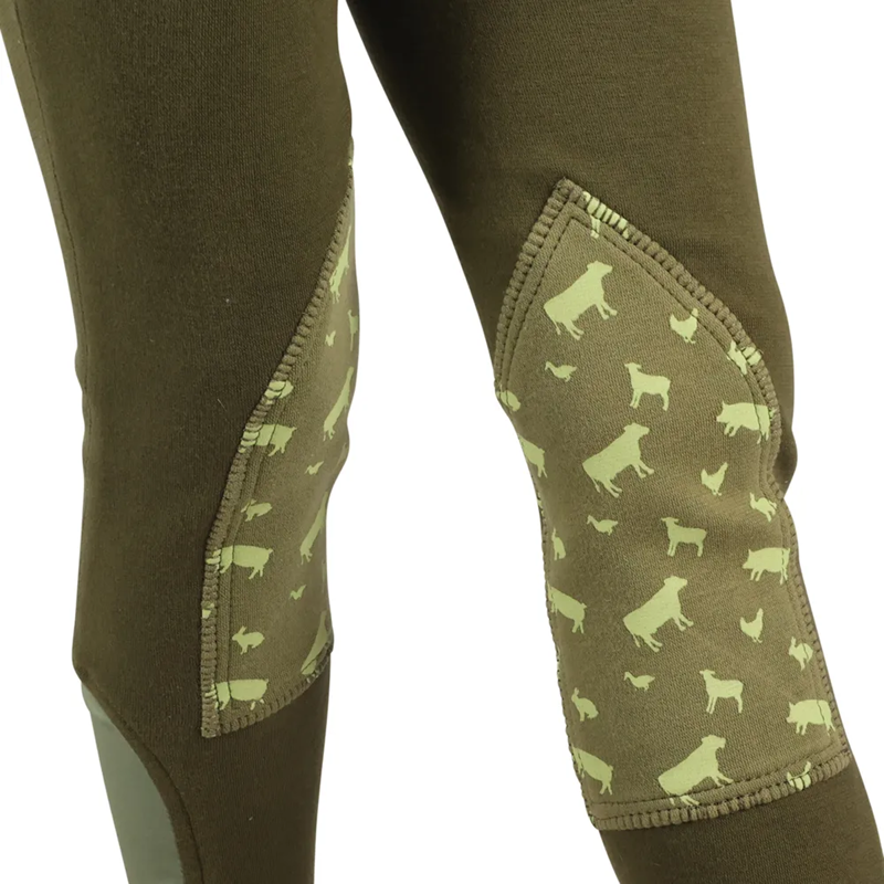 Farm Collection Tots Jodhpurs By Little Knight - Olive Green-2
