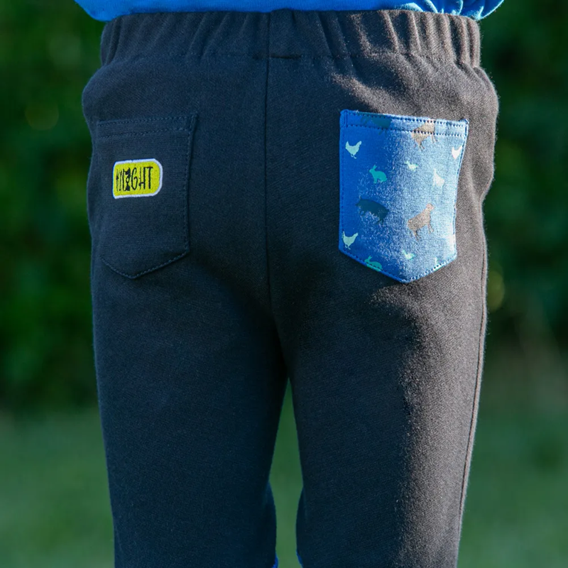 Farm Collection Tots Jodhpurs By Little Knight - - Navy/Cobalt Blue-1