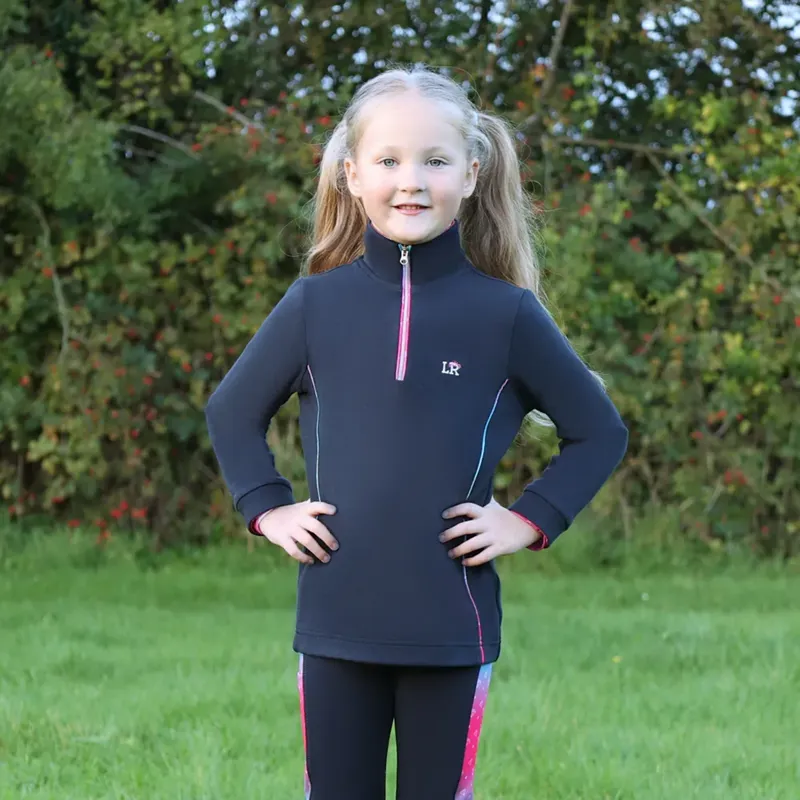 Dazzling Diamond Sweatshirt by Little Rider - Navy