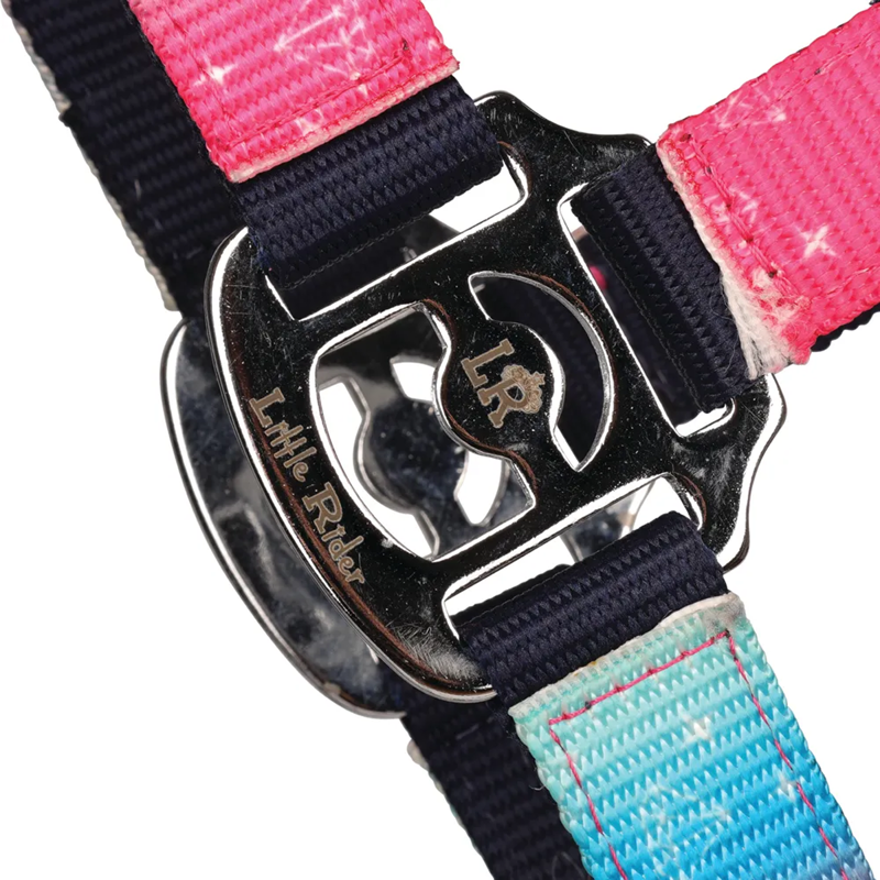 Dazzling Diamond Headcollar And Leadrope Set by Little Rider - Navy-1