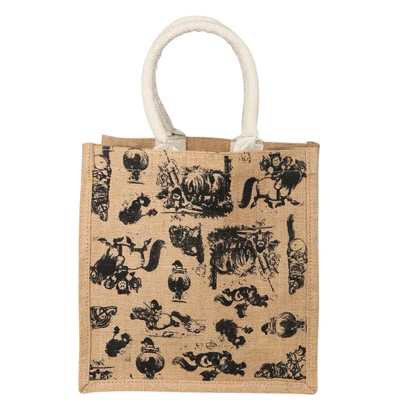 Hy Equestrian Thelwell Collection Hessian Bottle Bag - Thelwell Favourites