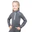 Hy Equestrian Stella Children's Base Layer - Charcoal/Mint