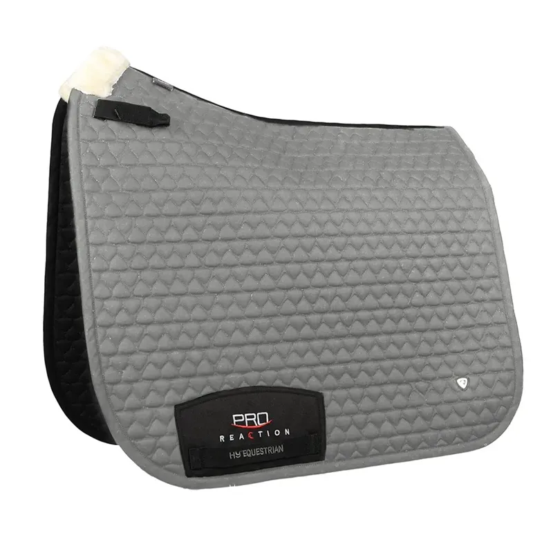 Hy Equestrian Pro Reaction Dressage Saddle Pad - Grey