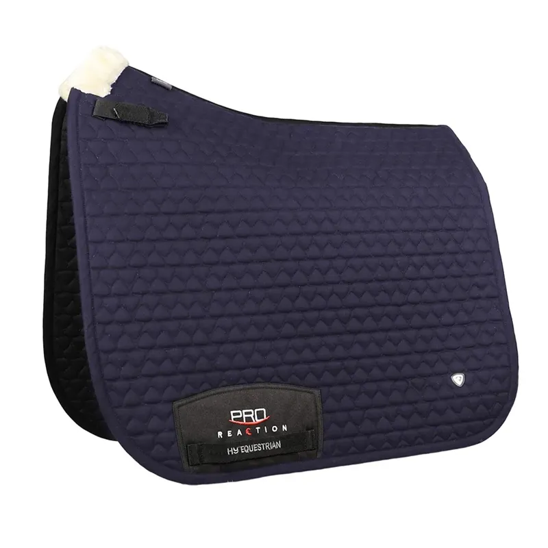 Hy Equestrian Pro Reaction Dressage Saddle Pad - Navy