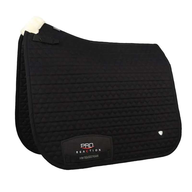 Hy Equestrian Pro Reaction Dressage Saddle Pad - Black