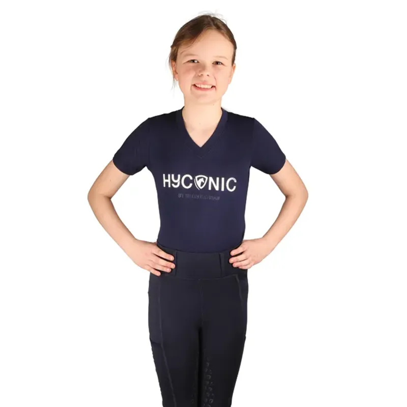 Hy HYCONIC Short Sleeve T-Shirt - Navy