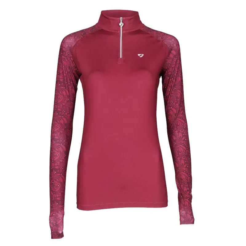 Aubrion Hyde Park Base Layer - Red Paisley