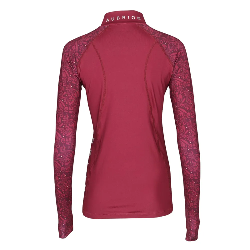 Aubrion Hyde Park Base Layer - Red Paisley-3