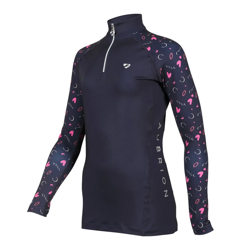Aubrion Young Rider Hyde Park Base Layer - Doodle-1