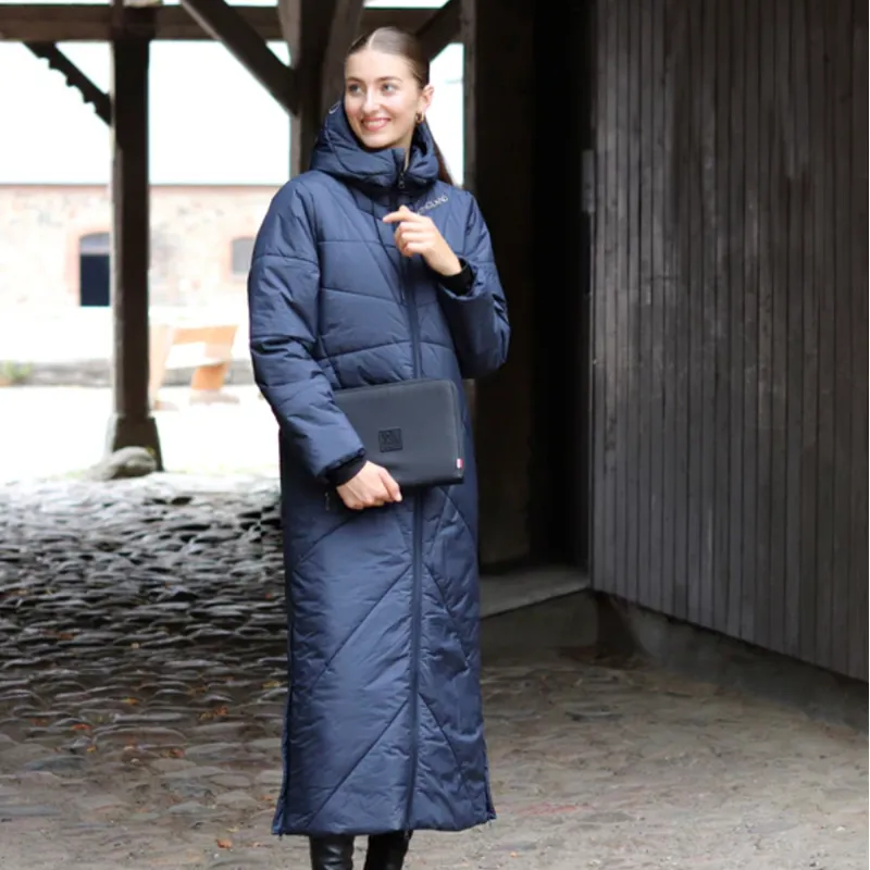 Kingsland KLValdy Ladies Long Insulated Coat - Navy-4