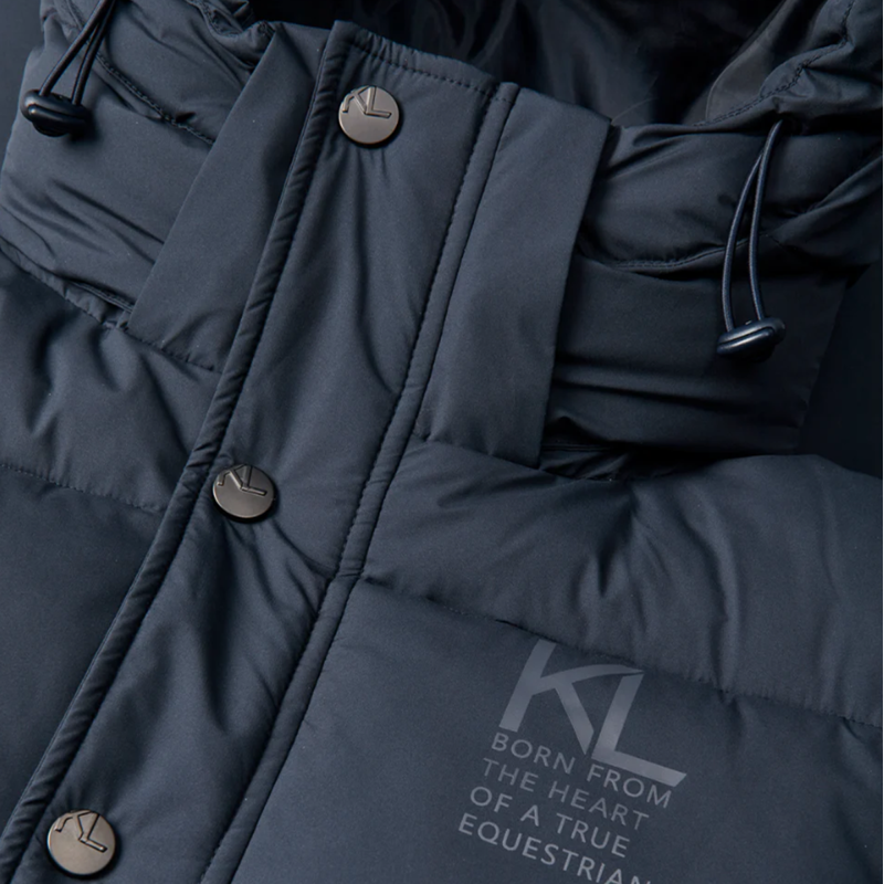 Kingsland KLVea Ladies Long Riding Coat - Navy-2