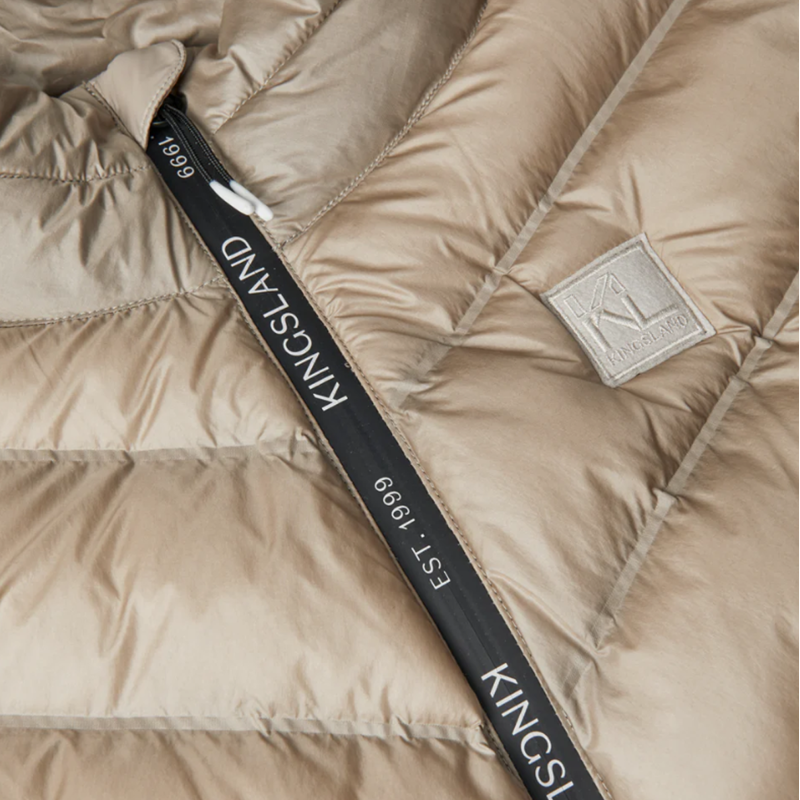 Kingsland KLVam Padded Unisex Gilet - Beige Cobblestone-2