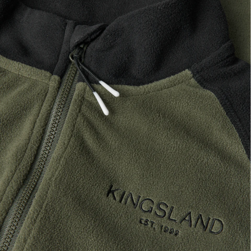 Kingsland KLValeska Ladies Micro Fleece - Green Beetle-4