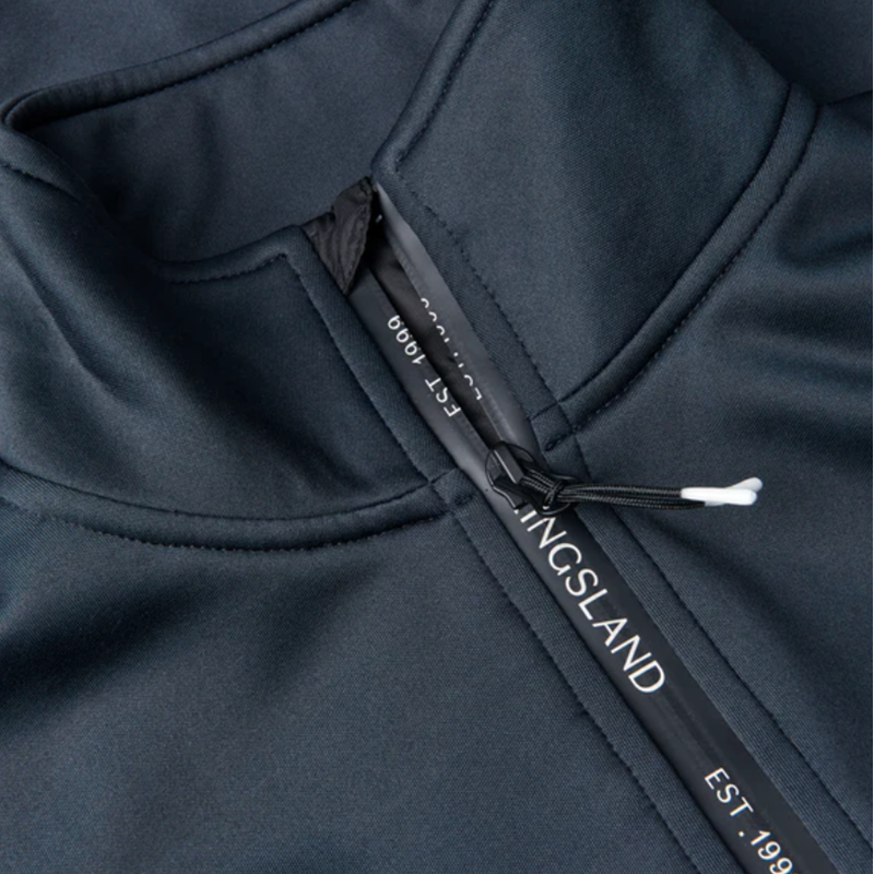 Kingsland KLValdis Unisex Fleece Jacket - Navy-3