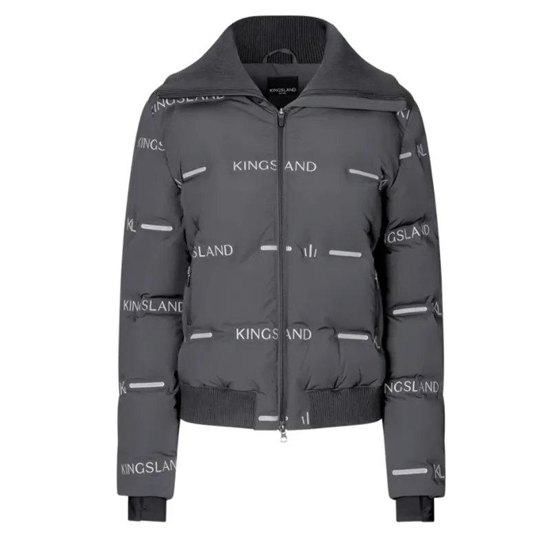 Kingsland KLVarsin Ladies Reflective Jacket - Grey Forged Iron