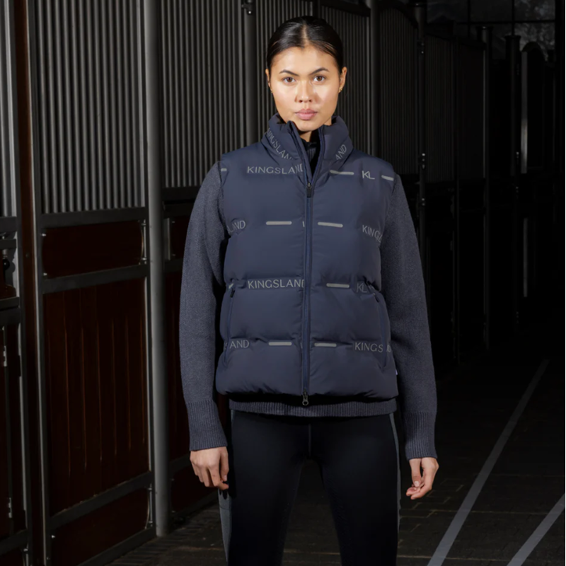 Kingsland KLVarsin Unisex Reflective Vest - Navy-2