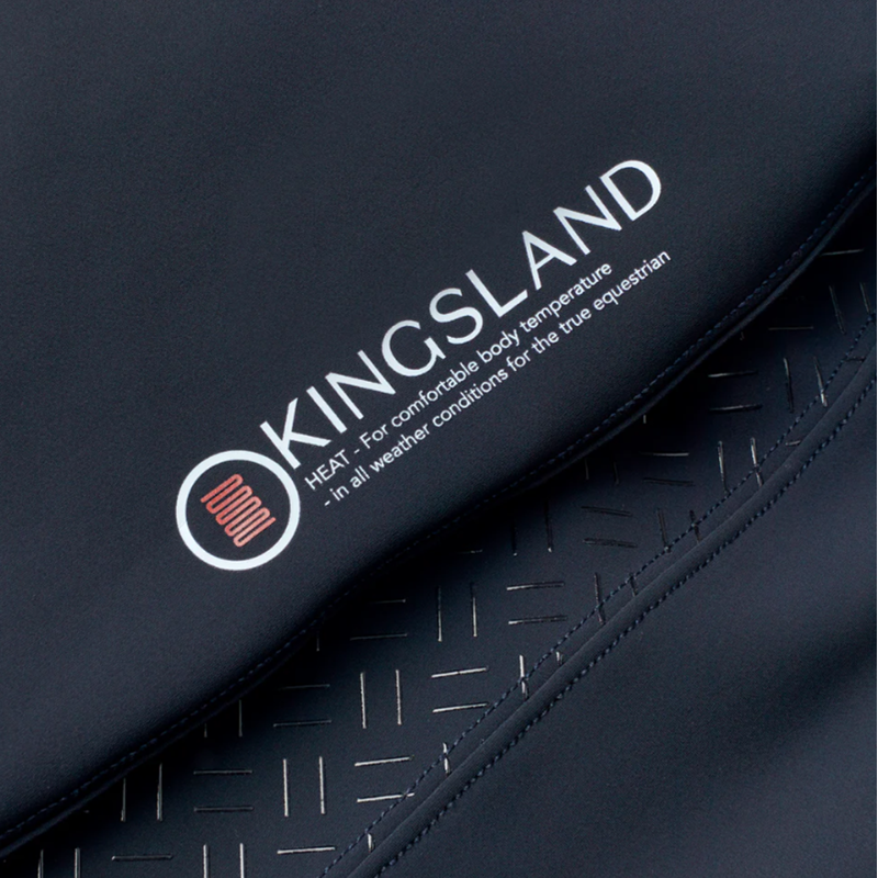 Kingsland KLKarolina Ladies H Shape Heat F-Grip Breeches - Navy-4