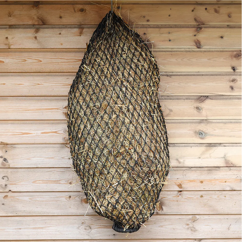 Hy Equestrian Slow Flow Steamer Haynet - Black-1