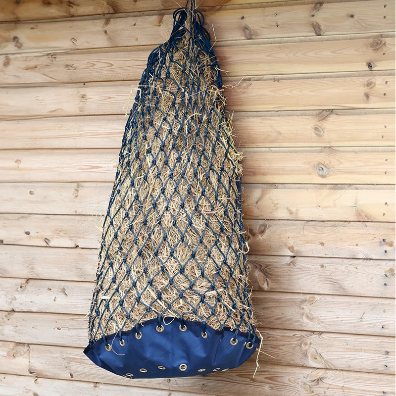 Hy Equestrian Slow Flow Parachute Haynet - Navy-1