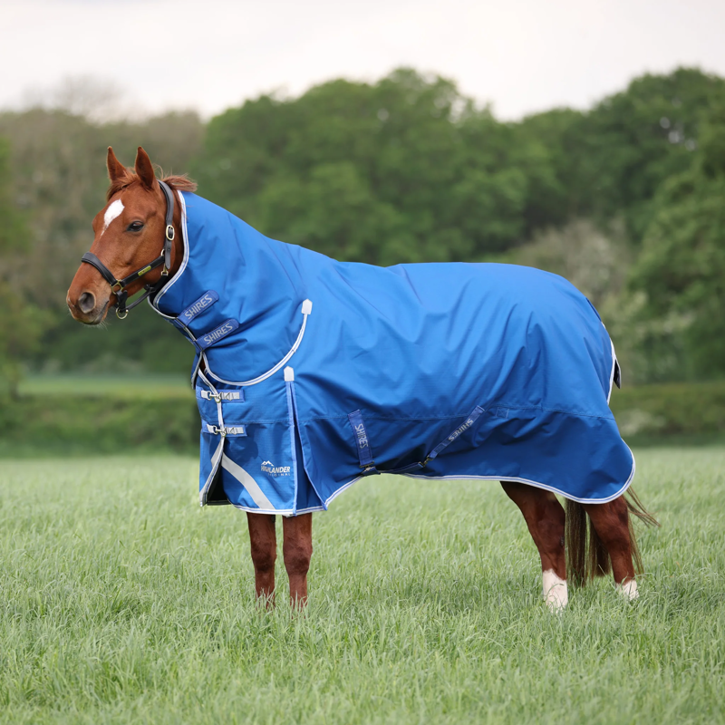 Shires Highlander Original 200 Turnout Combo Rug - Blue-1