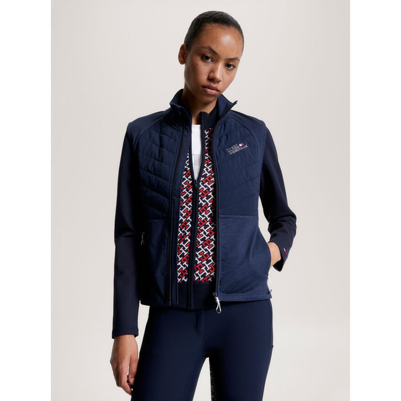 Tommy Hilfiger Gramercy Insulated Hybrid Vest - Desert Sky-4