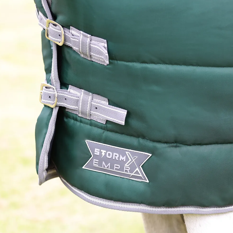 Hy StormX Empra 300g Combi Stable Rug - Green-1