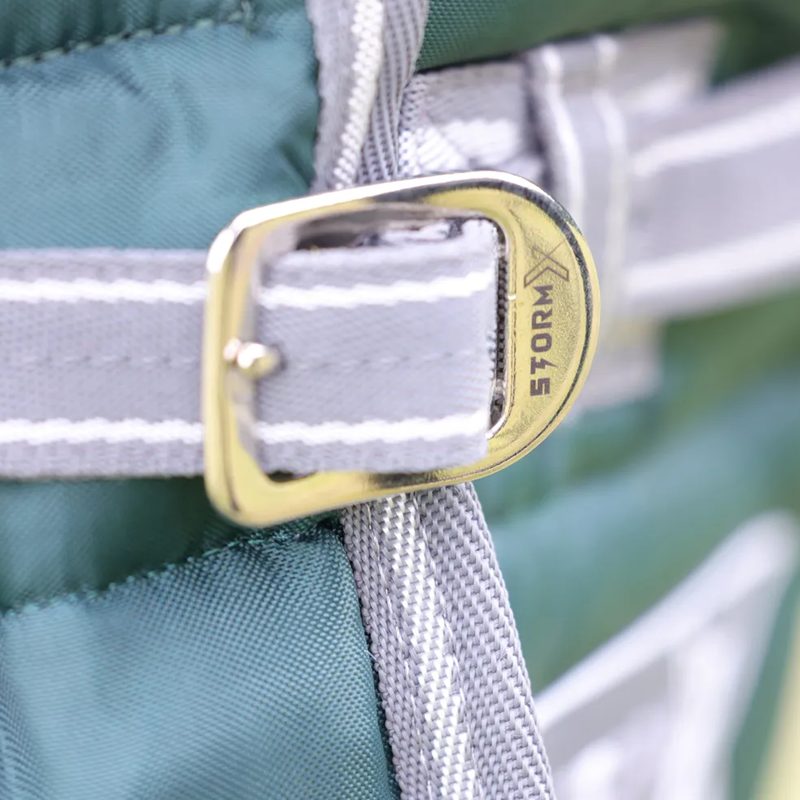 Hy StormX Empra 300g Combi Stable Rug - Green-3