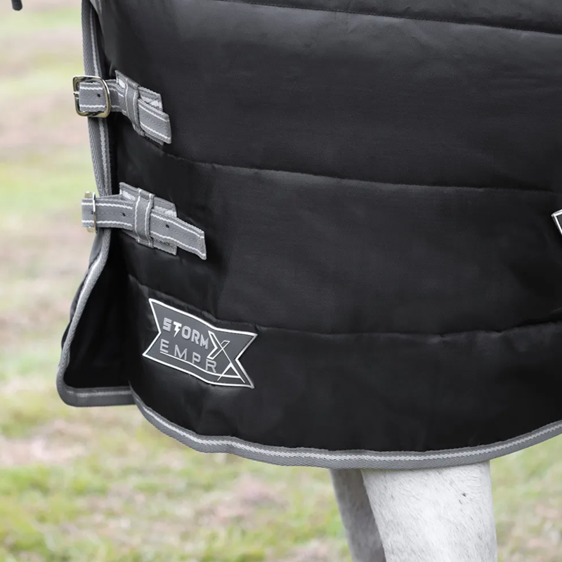 Hy StormX Empra 200g Combi Stable Rug - Black-1