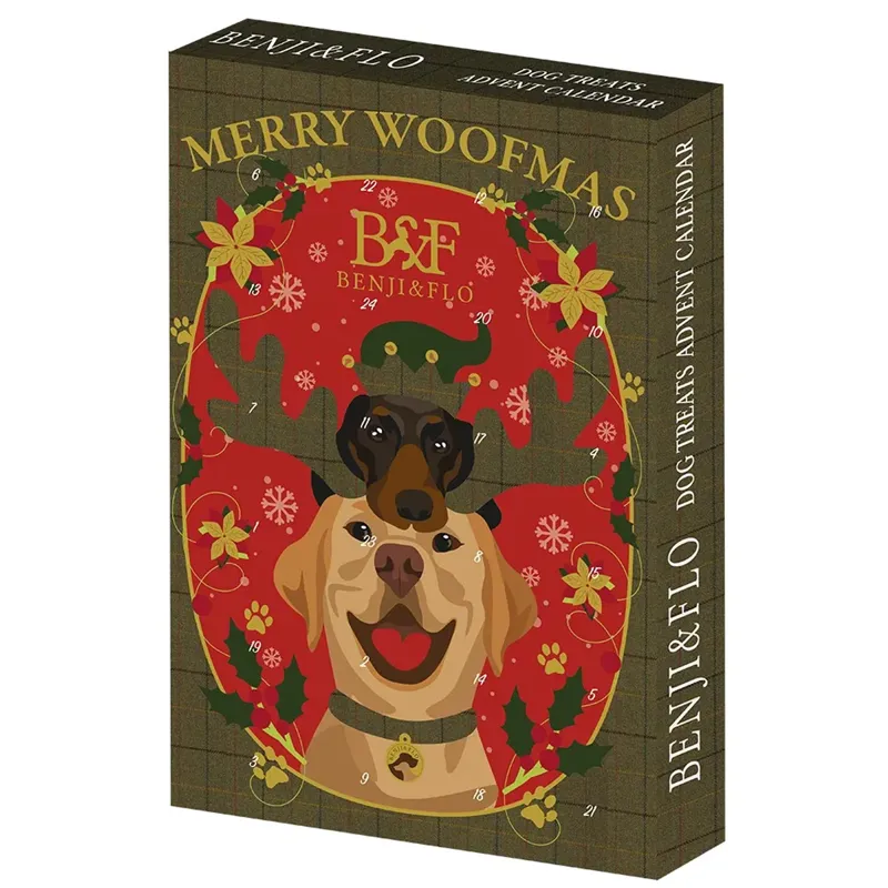 Benji And Flo Merry Woofmas Christmas Advent Calendar