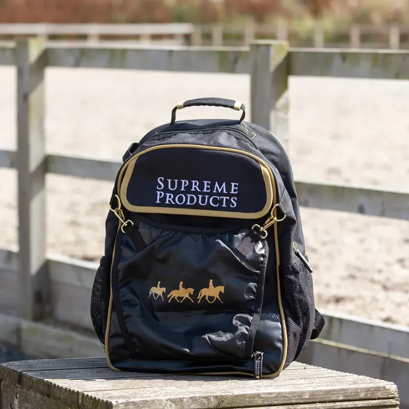 Supreme Products Pro Groom Rucksack - Black/Gold