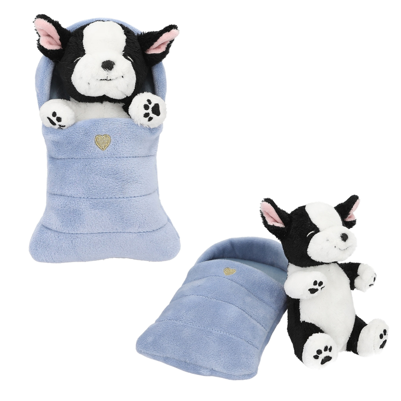 TOPModel Plush Dogs And Cats In Sleeping Bag - Assorted-2