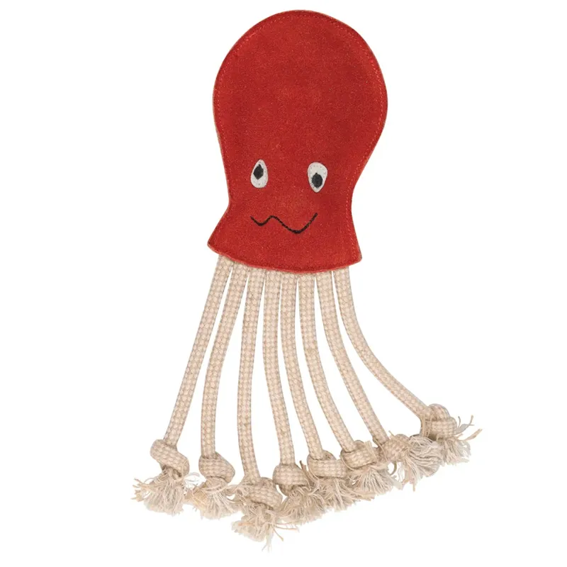 Benji And Flo Crazy Faces Dog Toys - Inky the Octopus