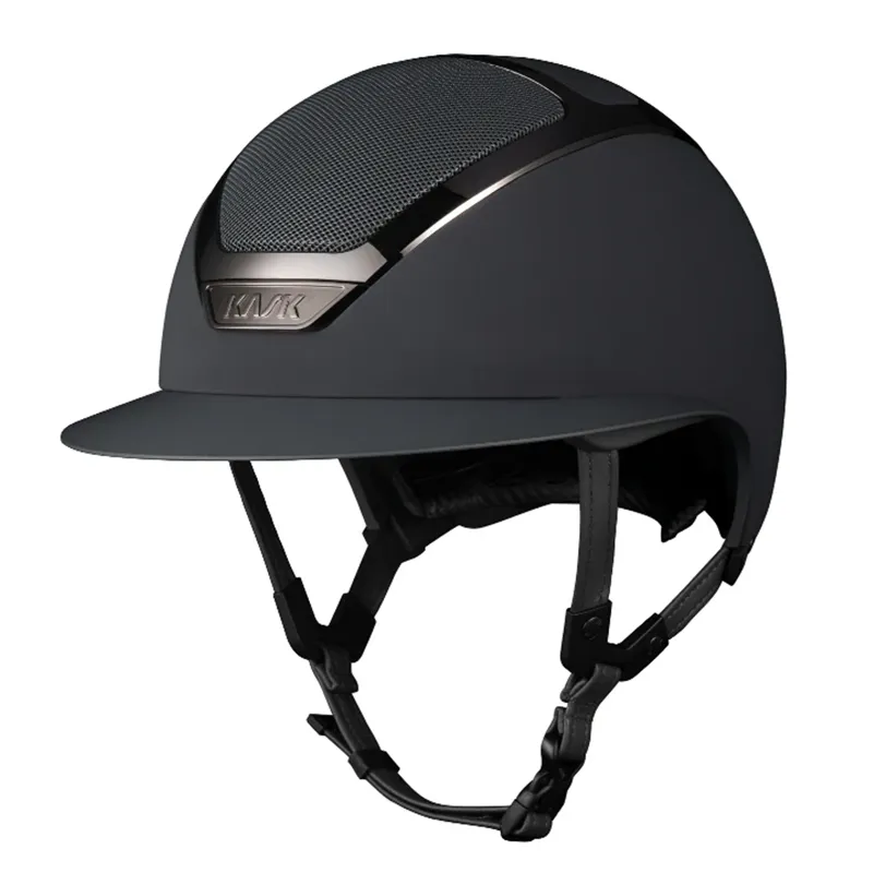 Kask Star Lady Chrome Riding Hat - Black