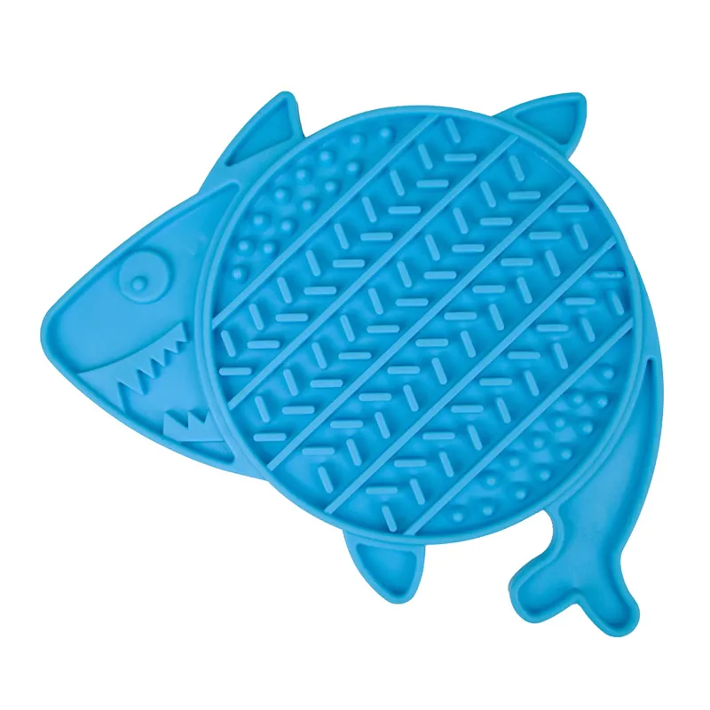 Ancol Orva Lick Shark Lick Mat - Blue