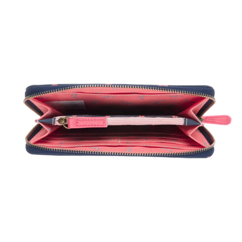 Sophie Allport Ab Fab Wallet Purse - Navy-1