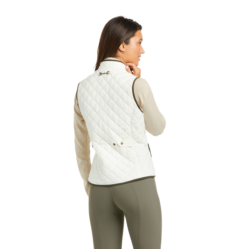Ariat Women's Woodside Vest - Vanilla Ice-1