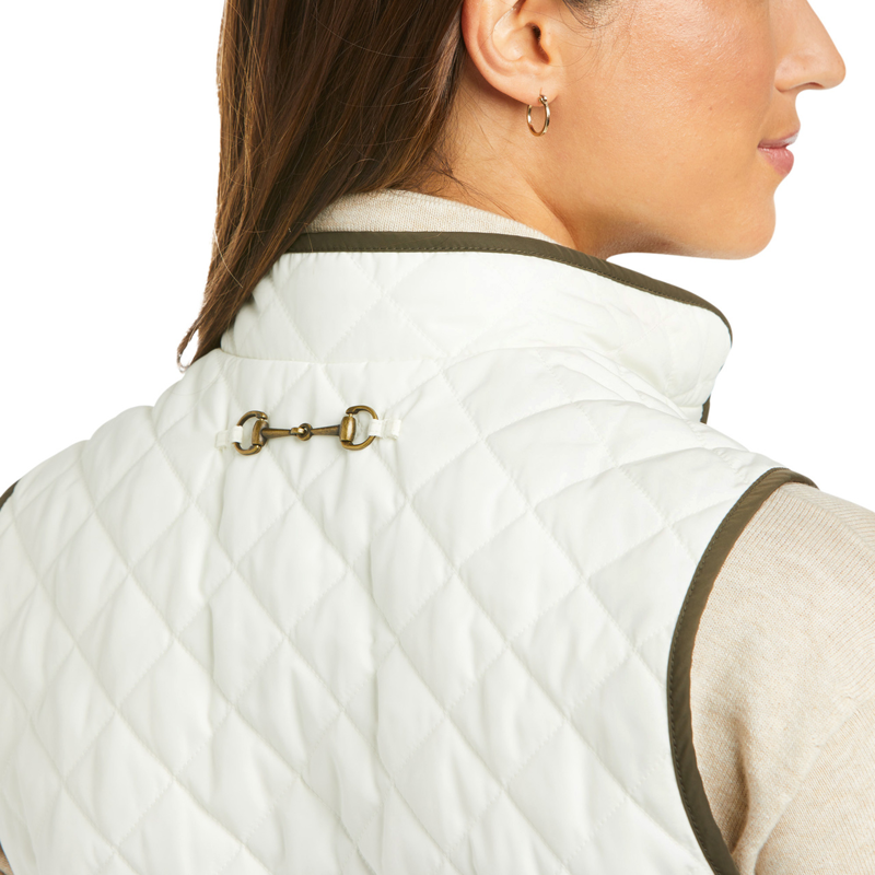 Ariat Women's Woodside Vest - Vanilla Ice-2