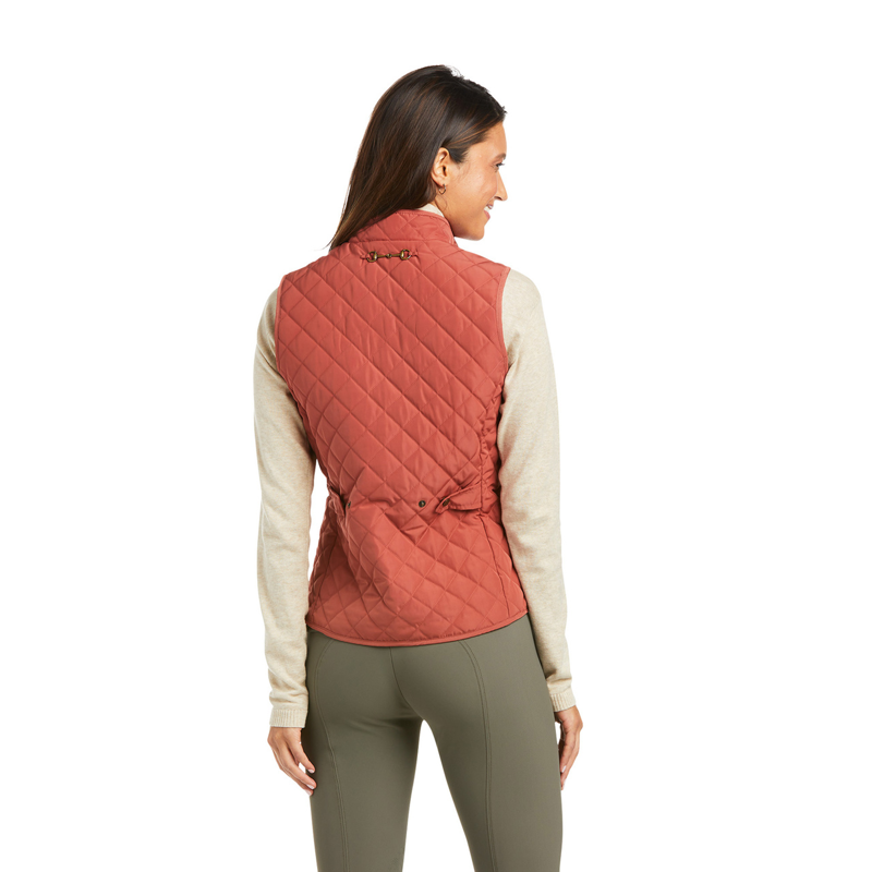 Ariat Women's Woodside Vest - Marsala-1