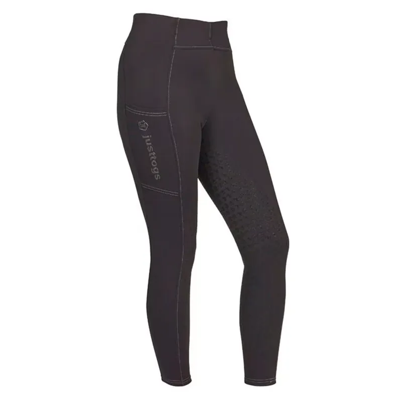 Just Togs Kontrol Rider Tights - Dark Grey