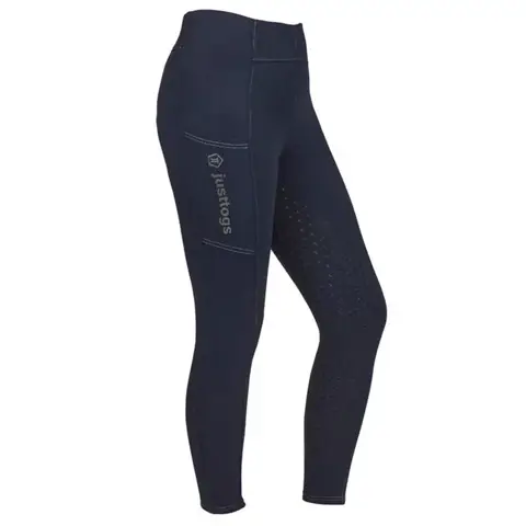 Collant Just Togs Equinox Rider Blu Navy: Eleganza E Comfort Per L'Equitazione