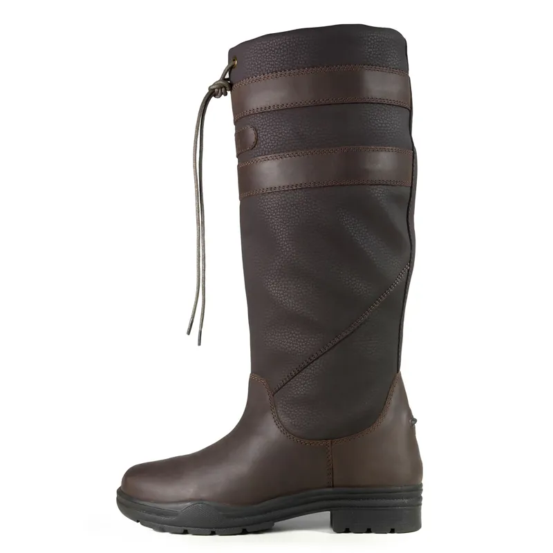 Brogini Longridge Country Boots Wide Calf - Brown