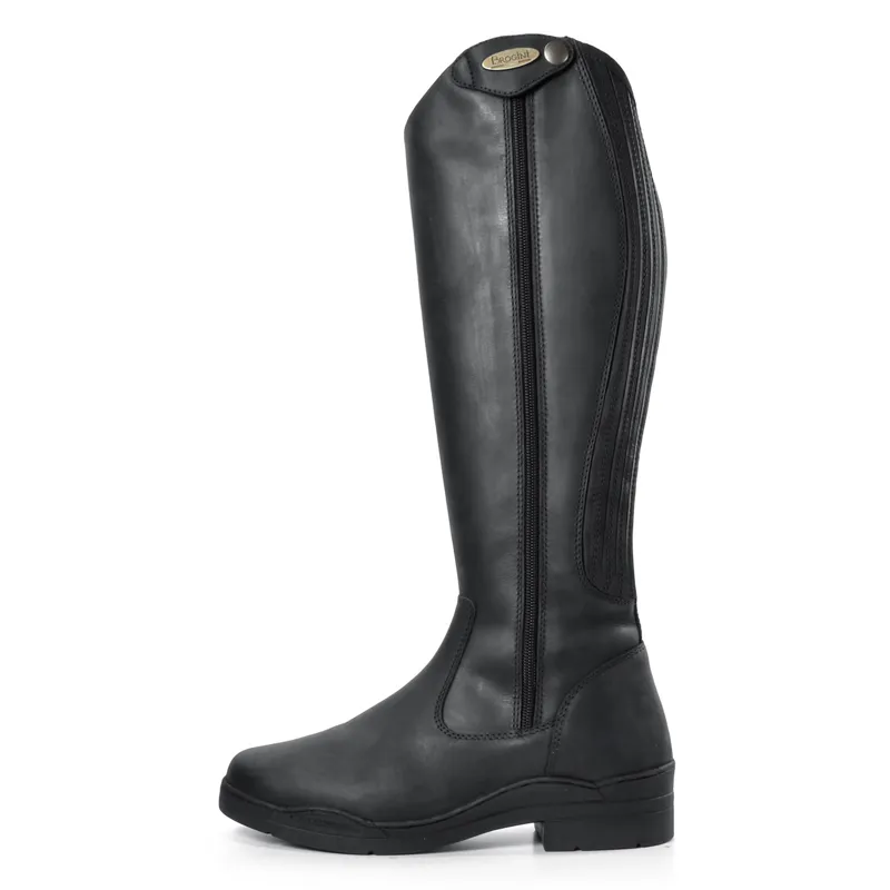Brogini Monte Cervino Zipped Country Boot - Black