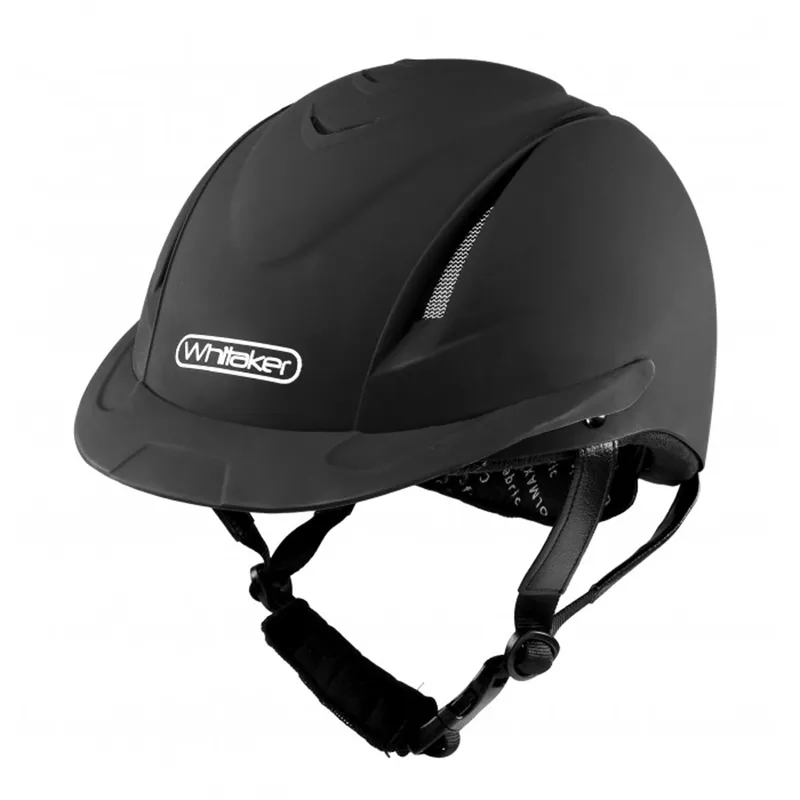 John Whitaker New Rider Generation Riding Helmet - Black