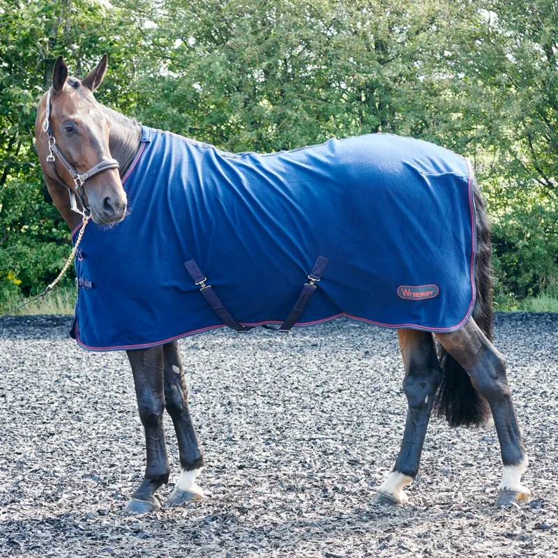 John Whitaker Rastrick Fleece Rug - Navy/Reflective